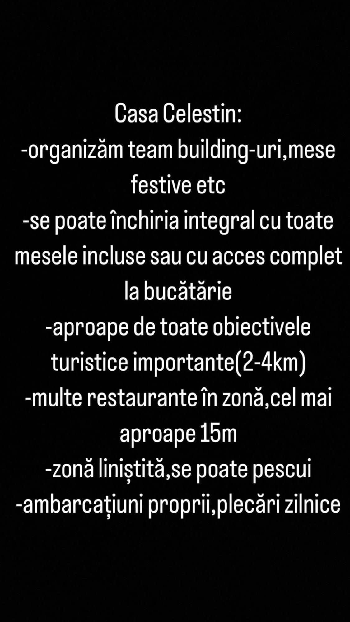 Pensiunea Celestin Ieşelniţa Eksteriør billede